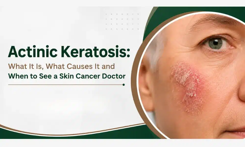 Actinic Keratosis What It Is, What Causes It and When to See a Skin Cancer Doctor